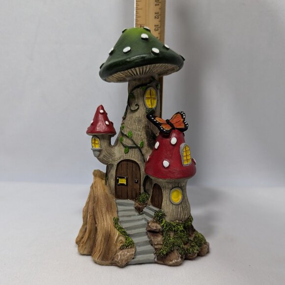 Bloom Room Littles Gnomes Toadstool House JoAnn Fabrics Midwest Designs 6 3/4" - Picture 7 of 7